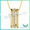 18k gold Necklace White Moissantie Diamond Pendants Charms for Jewelry