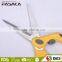 SS130110Y -2016 New style and design 8" stainless steel tailor scissors with colorful plastich handle