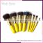 2016 New Rose Gold Toothbrush Makeup Brush / Oval Cream Power 8 Piece Professional Makeup Brush Set