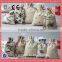 Drawstring Linen Bag 9x12cm Straw Color Drawable Wedding Gift Packaging Christmas Bag