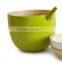 Spun Tear Drop Bamboo Bowl (july@exporttop.com)