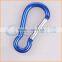 Fashion High Quality zinc coated carabiner with safety nut and screw