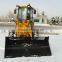 2016 new ZL-15f wheel loader with CE, snow bucket, joystick, cab heater