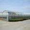 large plastic film multi-span zigzag greenhouse for fruits