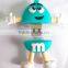 custom creative usb flash drive shell PVC soft plastic usb stick Cute cartoon M beans little U disk shell