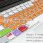 Colorful General Laptop Keyboard Cover to protect from dust, water, coffee, etc.