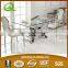 TH346 china wholesale tempered glass dining room table