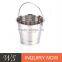 WS-IB01 1.5~3L China metal ice bucket with handle for beer