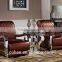 Round Shape Stainless Steel Corner/tea Table With Stone Marble Top B108-2