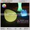 molded led plastic ball chair / round event bar chair