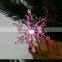Acrylic Crystal Snowflake Pendant With Snowflake Ornament