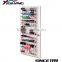 36 pairs metal over the door shoe rack