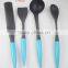 4pcs High Quality Nylon Kitchenware Light Blue Kitchen Utensil Set
