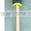 Cold chisel with antiskid rubber grip
