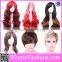 Hot Sale Wine Red Synthetic Hair Wig Wholesale