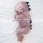 Trendy Dinosaur Shape 100% Cotton Baby Grows Bodysuit for Outdoor and Indoor