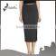 Slit Midi Skirt latest skirt design pictures of 2015 hot selling sexy pencil skirt