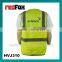 latest reflective mesh safety running vest