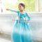 New Kid Girl Tulle Long Dress Costume Princess Snow Queen Cosplay Party Dresses SV005608#