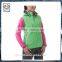 Fashionable womens winter vest with hood waterproof sleeveless jacket