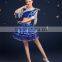 Performance Midriff Two Piece Wear Girls Sexy Party Dance Dresses