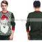 wholesaler private label christmas pullover sample plain men's jacquard sweater for sale