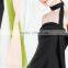 Polyester Multifunction Skinny Scarf Black Rectangle