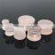 Bulk Rose Quartz High Polished Organic Stone Ear Expander Stone Ear Stretcher