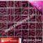 Texture purples new design Special 3 D sqare glass mosaic wall tiles Mosaic/Mosaico manufacturer in Foshan