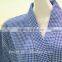 cotton yarn dyed bathrobe for hotel and spa