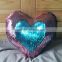 New Arrival Mermaid Reversible Sequin Fabric Color Changing Pillow Covers