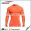 Professional custom man gym long sleeve tops wholesale/fitness running sport t-shirt