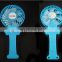 Manufacturer cheapest led handheld usb portable rechargeable mini fan cooler for camping