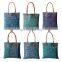Wholesale Indigo Sari Kantha Tote Bags Sari Kantha Hand Bags