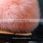 Rex rabbit fur pompoms for keychain fur bag charm