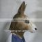 Deluxe Lively Halloween Animal Jovian Look Rubber Latex Realistic Kangaroo Costume Mask