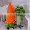 Colorful Stuffy Soft Carrot Toy,Green Cabbage Vegetables Plush Stuffed Soft Pillow Toy