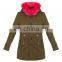 OEM high quality winter parka jacket for women long faux fur Coat