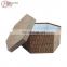 The most popular hexagonal retro woven bamboo decorative pattern storage box
