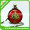 Hot Sale Amazon Crystal Santa Claus Christmas gifts retro gem necklace sweater chain accessories for wholesale