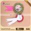 Custom Party Satin Tin Ribbon Badge,Custom Tinplate Satin Rosette