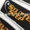 cheap custom design clothing brand logo name woven patch