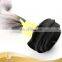 Fashionable 100% original bulk russian hair gray purple hair extension with black root