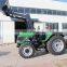 100hp AC farm tractor 1004 tractor with backhoe and loader