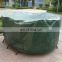 Waterproof Circular Garden Patio Table Poly Tarp Cover,Garden Furniture PE Tarpaulin Cover