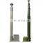 12m self-supporting electro mechanical telescopic lifting mast for lighting and metrology