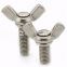 M3-M10 Screw Wing Nut Butterfly Screws Thumb Claw Hand Tighten Bolt Vis Inoxydable Tornillos Vida 304 Stainless Steel Inox DIN316