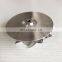 B03G reverse 7+7 blades 59.00/76.00mm High performance Turbo Billet/milling/aluminum 2618 compressor wheel