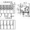 PCB Terminal Block with Pin Header Inside, UL License, RoHS Directive-compliant
