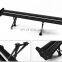 LTB115 High quality double-layer modified Universal aluminum alloy spoiler with screws and brackets and end plates
